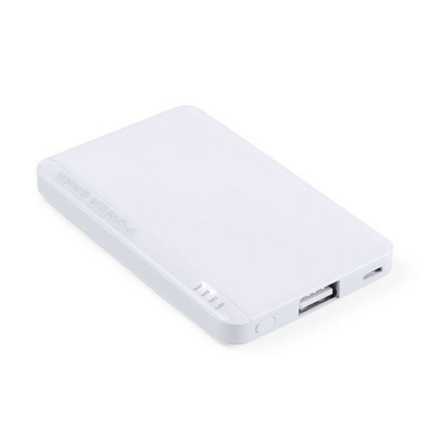 Ultra-schlank Energie Bank mit Mikro USB 2200 mAh 144744