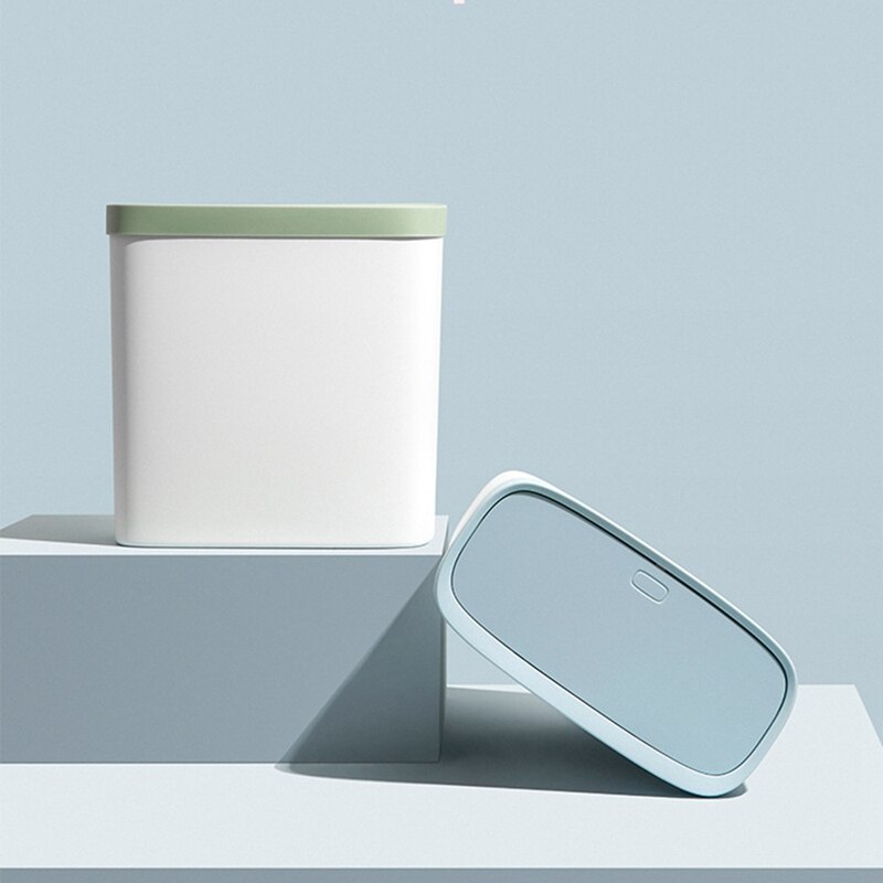 Kitchen Smart Trash Can Bathroom Plastic Trash Can Narrow