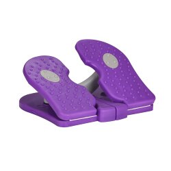 Mini Stepper silencioso para pérdida de peso, Pedal plegable para pies, equipo de entrenamiento de Fitness, Stepper para piernas delgadas: Purple