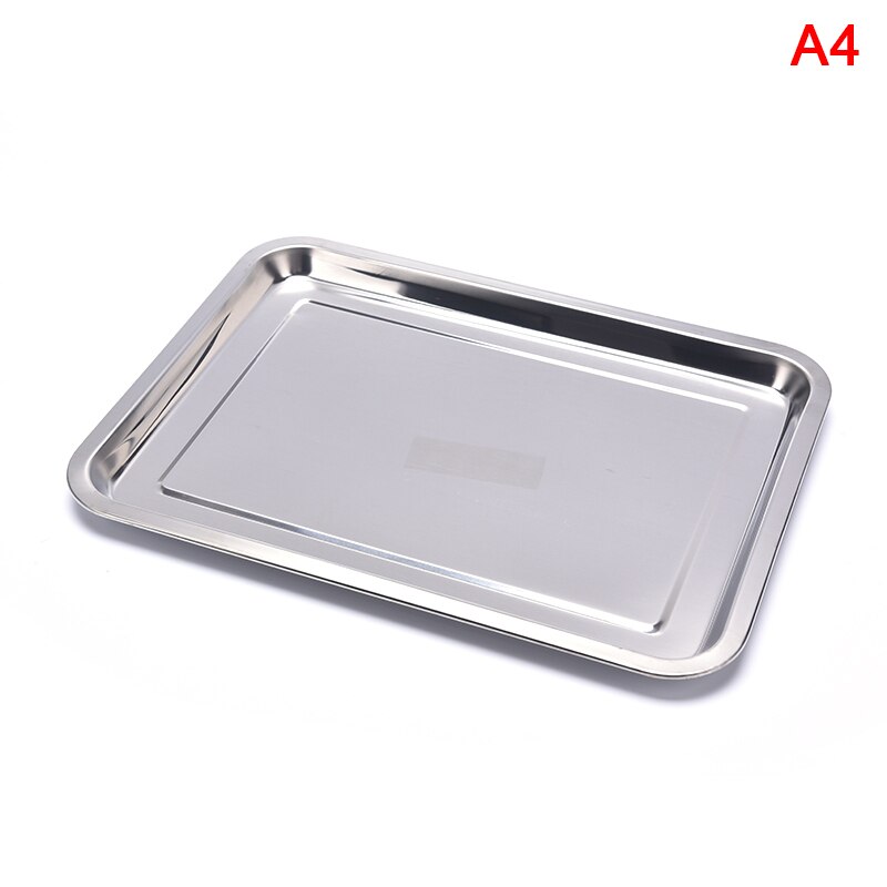 Stainless Steel Grill Plate Dish Drying Tray Dish Washer Kitchen Tableware: A4