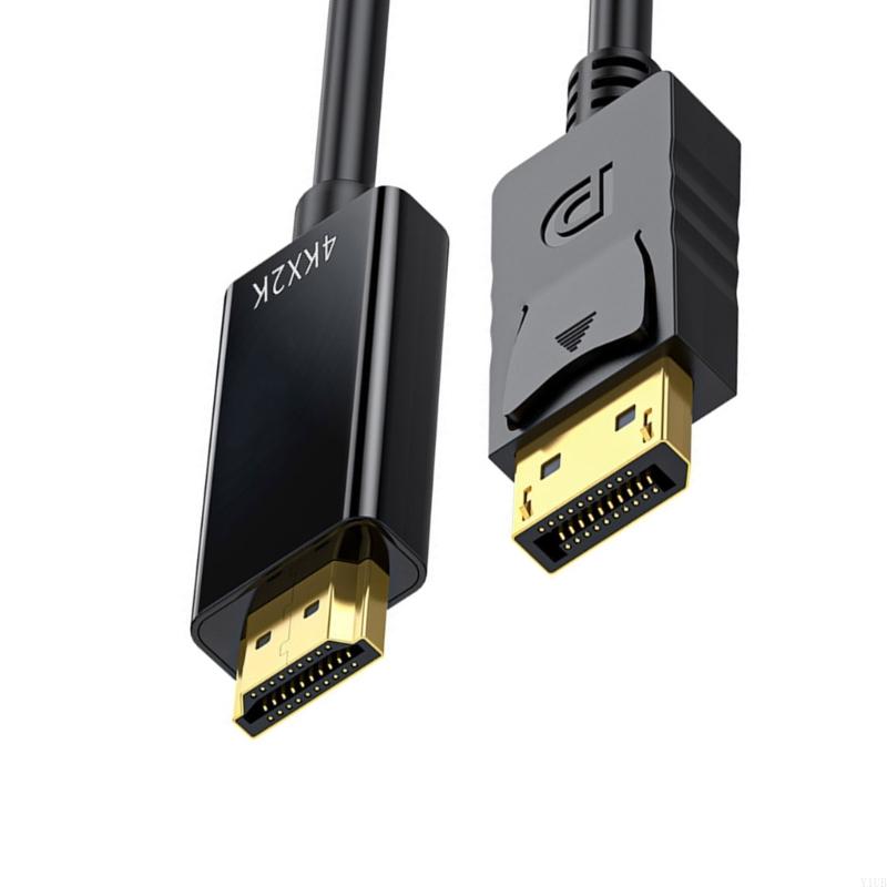 Y1UB Displayport do HDMompatible Converter Lable Męs