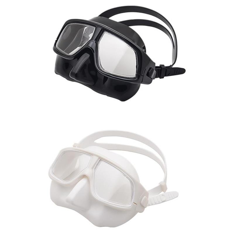 Silicone Gear Scuba Diving Mask Equipment Snorkel Adults Anti-Fog UV Waterproof Swim/Dive Glasses Men Women Goggles