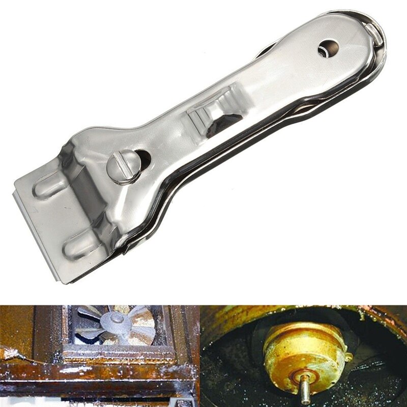 Multifunction Glass Ceramic Hob Scraper Cleaner Remover Oven Cooker Cleaning Tool with Blade