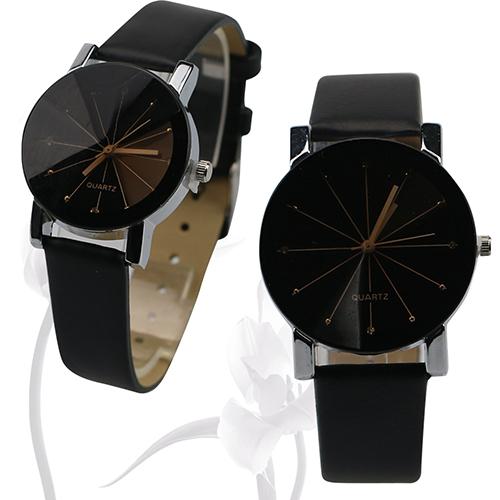 Heren dames legering imitatieleer horloges quartz sport dress polshorloge relogio masculino