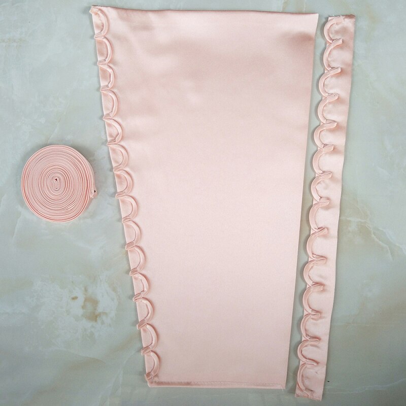 3 Stks/set Satijnen Corset Kits Rits Vervanging Trouwjurk Back Lace Singels Diy Craft Trouwjurk Accessoires Materialen: 6