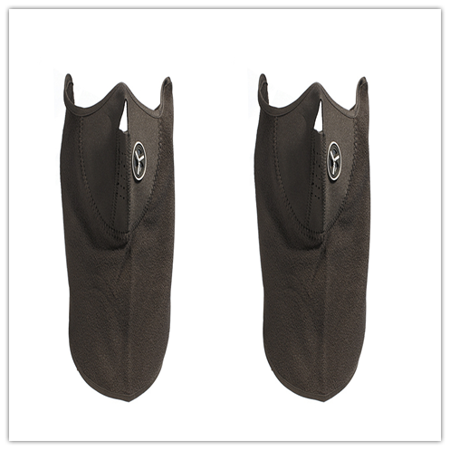 Motorcycle Face Mask bike Fleece Winter Neck Guard for YAMAHA TIGER 1050 SpoRt 1200 EXPLORER 800 XC XCX XR XRX: 2PCS-BLACK