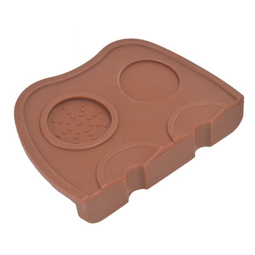 Coffee Maker Support Base Rack Silicone Coffee Tamper Mat Espresso Coffee Tamping Holder Anti-Slip Corner-Pad
