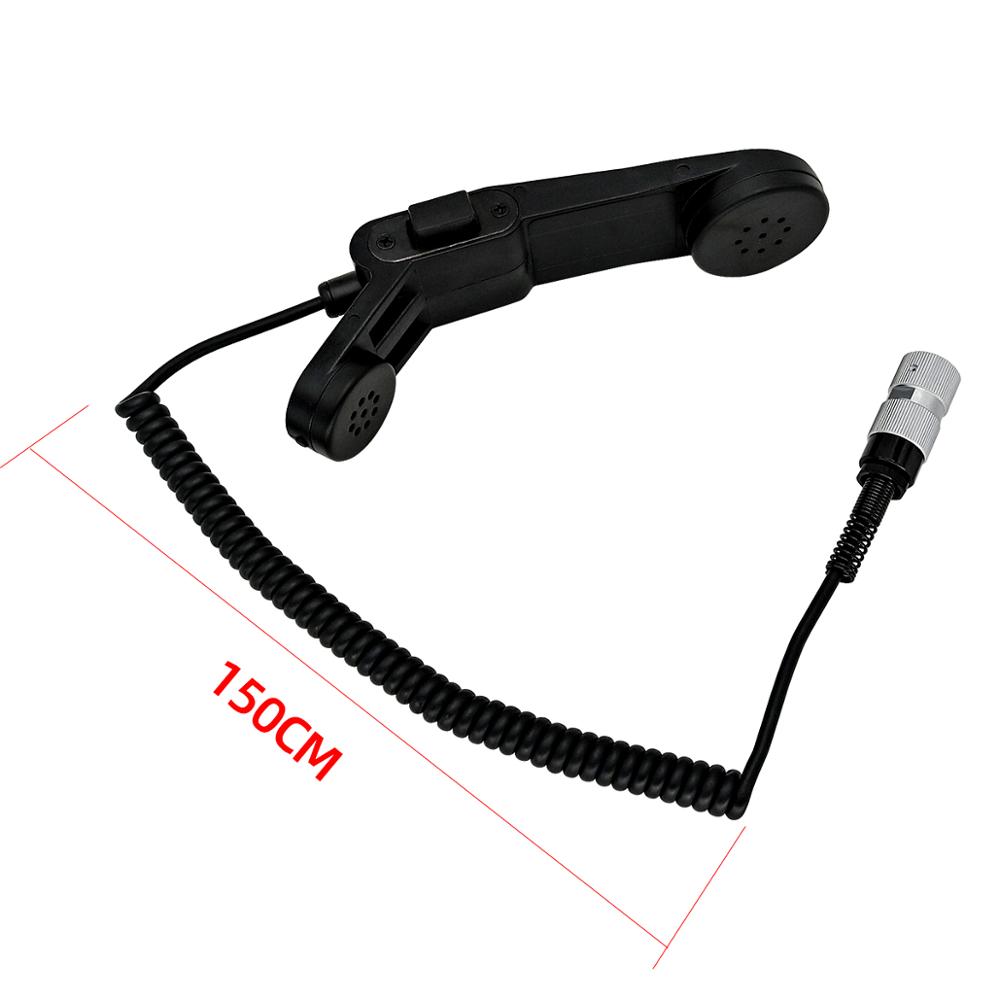 H250 handheld speaker microfoon 6 pin ptt voor PRC152 PRC148 Talkie Walkie Adapter