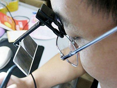 KIKAR Clip op Flip up Bril 4 st Folding Vergrootglas Reading vergrootglas Hand Gratis Speelgoed Juwelier Loop en Sieraden Loep Hoed Dental