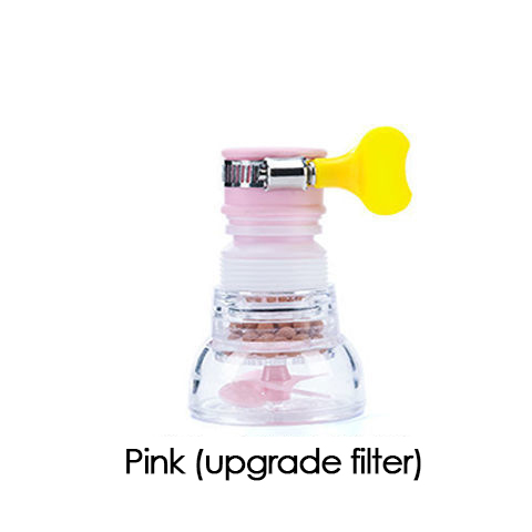 Düse für Wasserhahn Spitze Wasser Erweiterung Dusche Dusche Rührgerät Adapter Armaturen Hochdruck Unterlegscheibe Hause Zubehör Küche Iteam: Rosa
