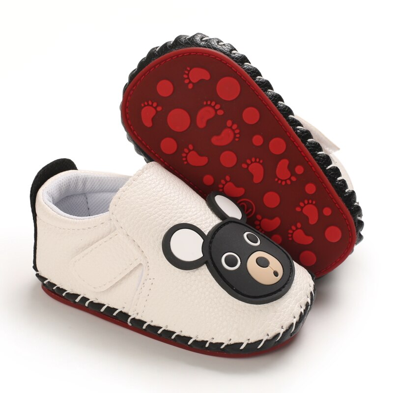 2021 primavera/outono tênis novos sapatos de bebê meninos macio-sola antiderrapante bonito dos desenhos animados sola de borracha sapatos casuais da criança para 0-18m: B279 B / 7-12 meses