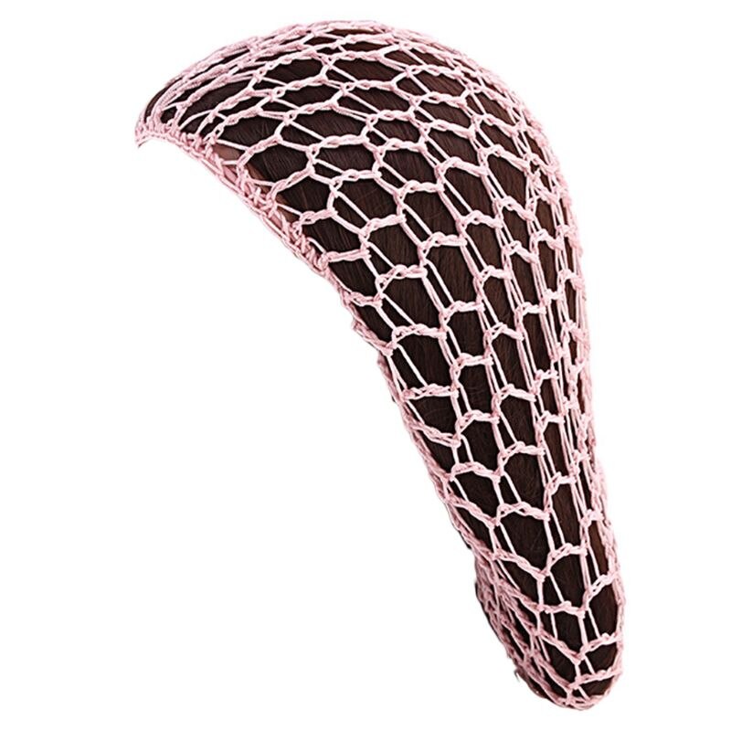 Kvinder håndlavet hæklet hår net snood mesh turban sovehue slouchy strik hue axyd