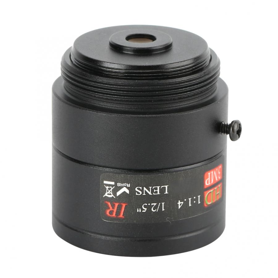 8mm Focal Length Camera Lens 3MP High Definition Wide Field Angle Security Fixed Lens