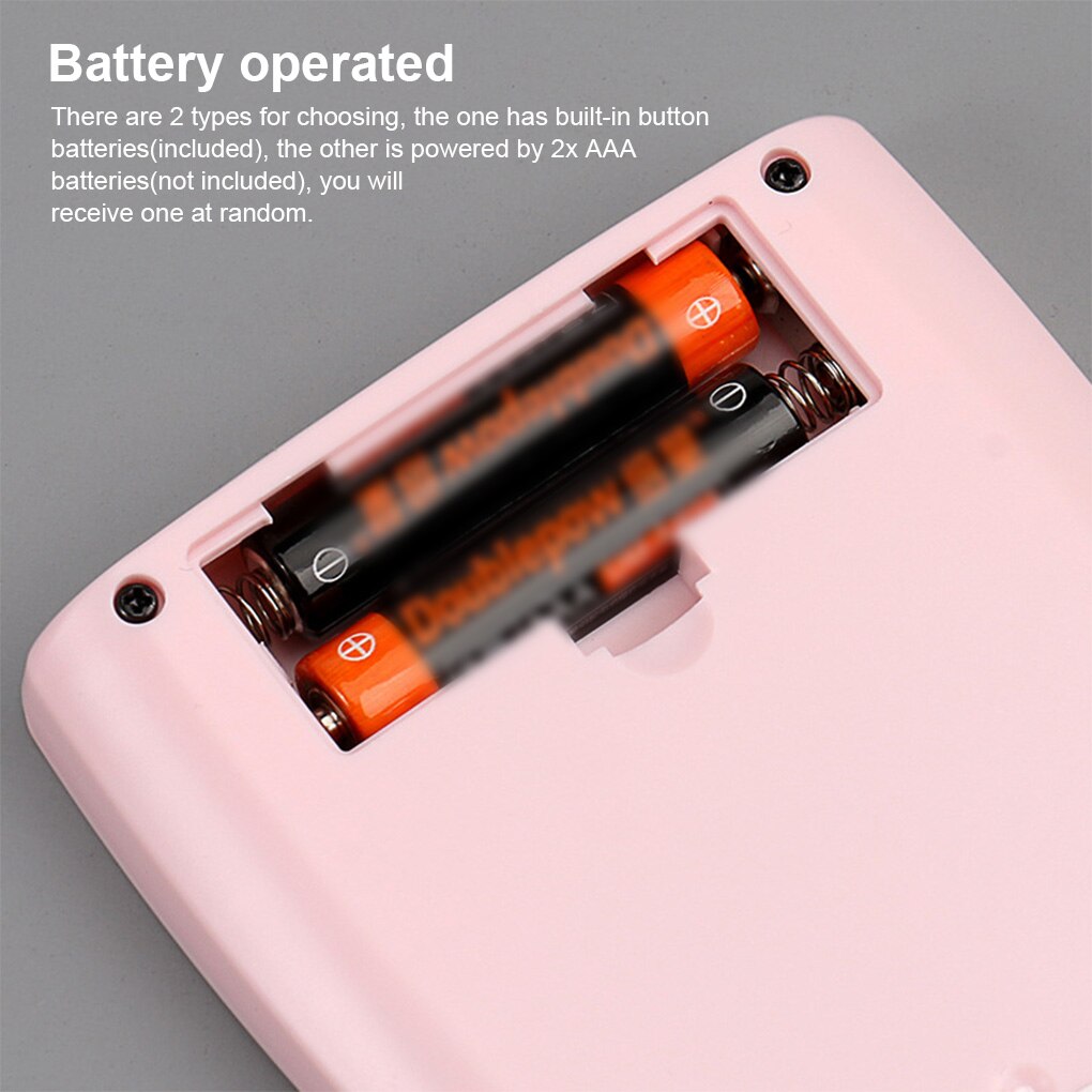 Calculator Engineering 12 Digits 2 Line Display Function Calculating Mathematics Accounting Pattern Random Mint Green
