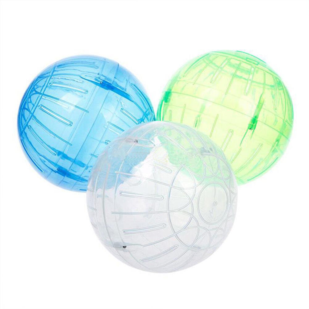 Pet Correndo Bola de Plástico Grounder Jogging Exercício hamster Brinquedo Hamster Pequeno Pet acessórios