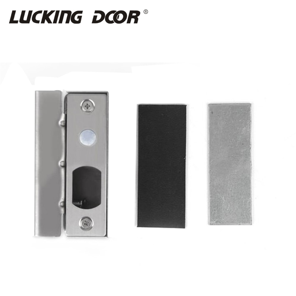 Glass Door U Bracket for Electric Bolt Lock door Access System stainless steel Mini Bracket For Frameless Glass Door lock