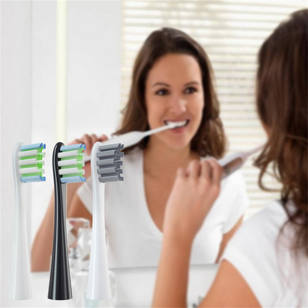 12 unids/set de cabezales de repuesto de cepillo de dientes eléctrico sónico para Oclean X/ X PRO/ Z1/ F1/ One/ Air 2/ SE DuPont boquillas de cerdas