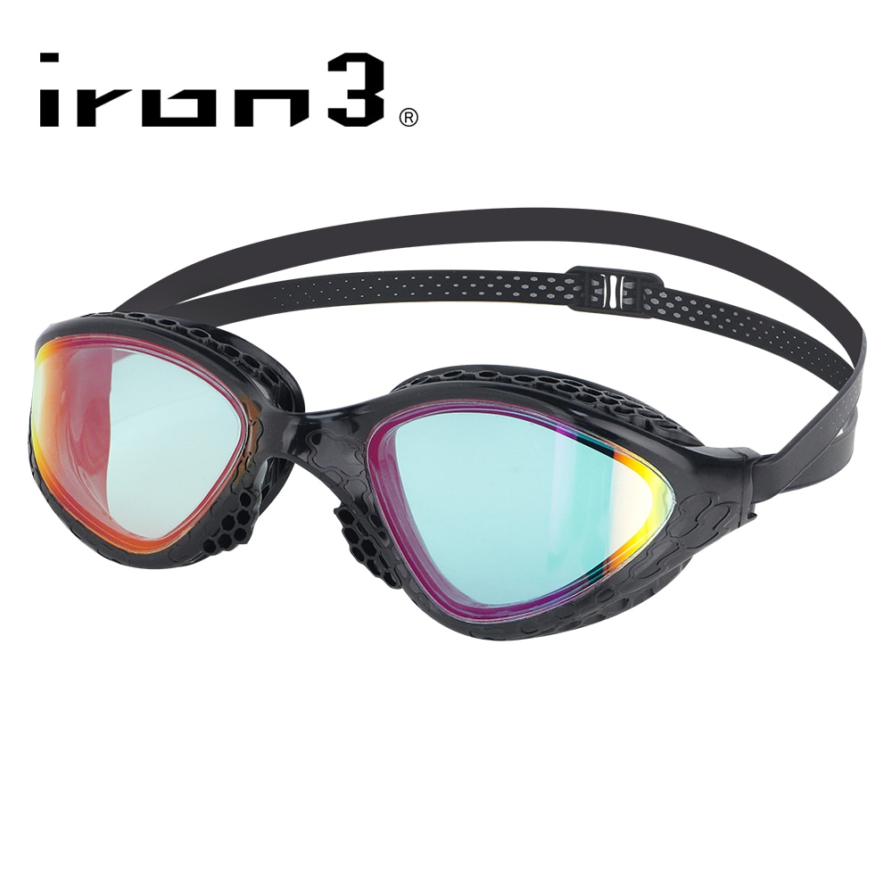 LANE4 Iron3 Zwembril Hydrodynamische , Anti-Fog Uv Bescherming Voor Volwassenen Mannen Vrouwen VR-945 # Eyewear