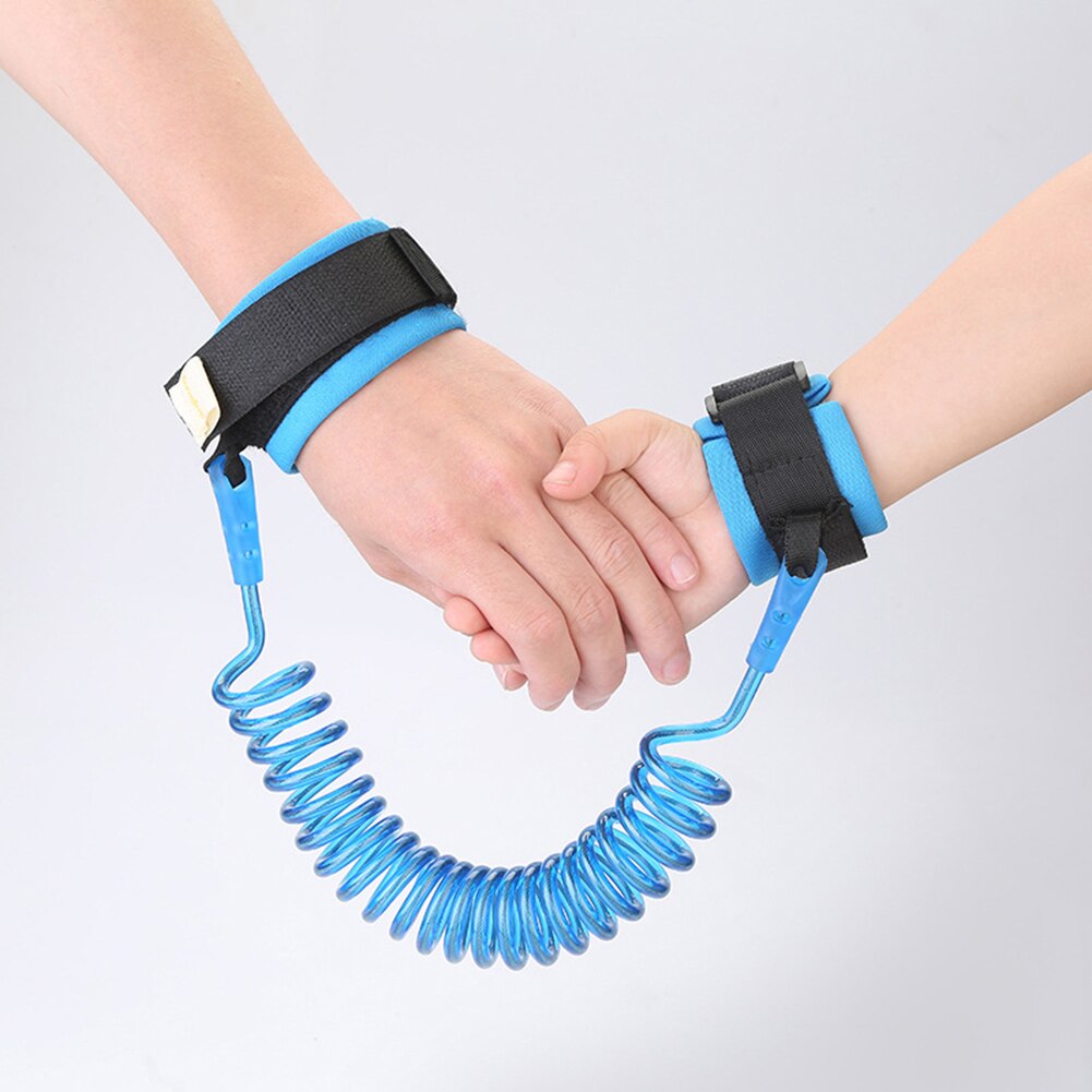Kids Anti Lost Wrist Convenient Practical User-friendly 2m Safety Harness Outdoor Hand Band Kids Old Men Assistant