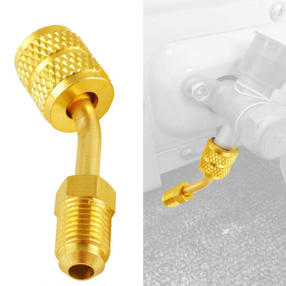 Refrigerant R410 Adapter R410 Adapter 1/4 Turn 5/16 Joint Adapter Copper Fluoridated N2C8