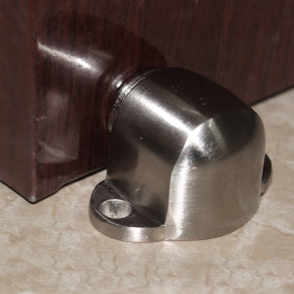 Stainless Steel Door Strong Magnetic Door Stopper Suction Gate Engineering Project Supporting Hardware Door Stop