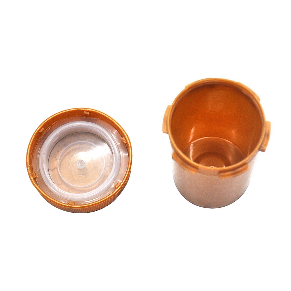 Cournot 13 dram stash jar acryl plastic opbergdoos duw naar beneden en draai flesje houder pillenfles doos kruidencontainer zakformaat