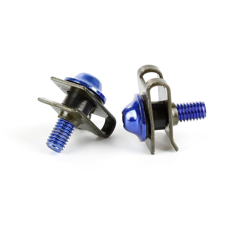 Tornillos de carenado de M5 multicolor para motocicleta, Clips de sujeción de velocidad, tornillos y tuercas de Metal, accesorios para Moto, 10 piezas, 5x16mm
