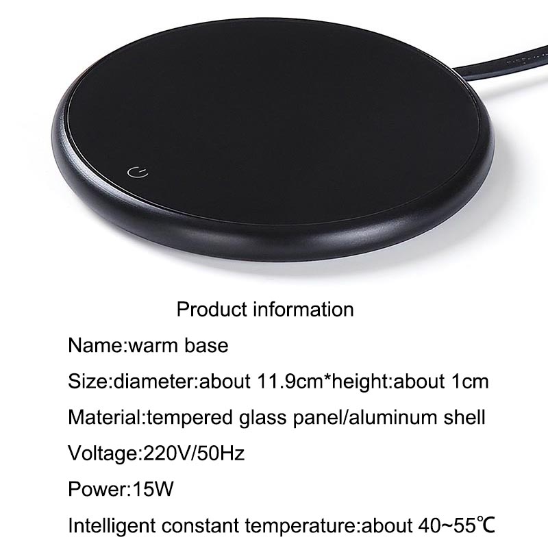 220v glas keramisk kopp värmare kontor tekanna värmebas te kaffe mjölkvärmare hem te spis te ceremoni tillbehör