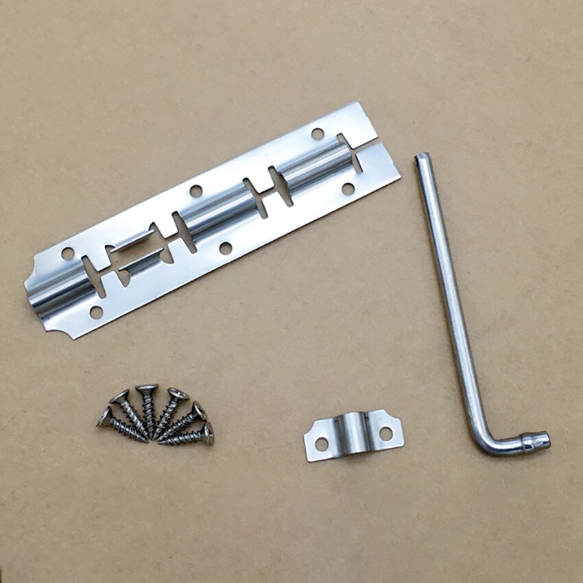 3" 4" 5" Stainless Steel Door Latch Barrel Bolt Latch Hasp For Bathroom Bedroom Gate Lock Durable Safety Hardware Locks