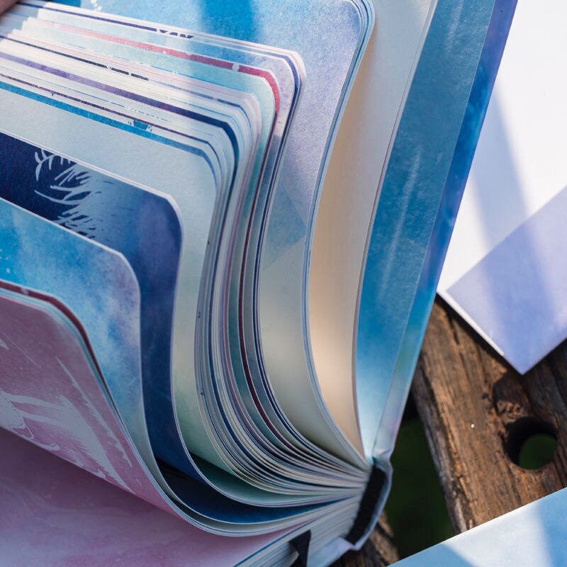 Dream Girl Hardcover Sketchbook Notepad Diary Drawing A5 Student Colorful Inner Page Illustration Notebook