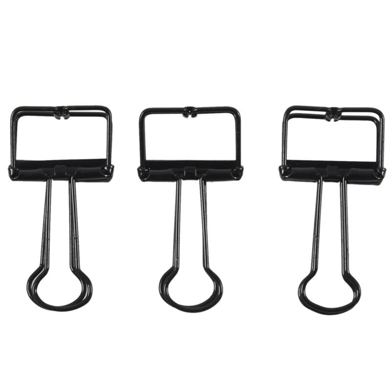 Wire Binder Clips 12 PCS Reusable Paper Clips Small Skeleton Clips with Good Elasticity Strong Grip for Your Documents: Default Title