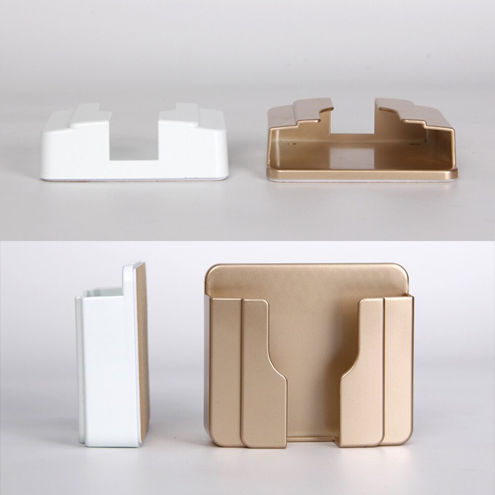 1pcs Cell Phone Holder Wall Cell Phone Bracket 4 Colors Mobile Phone Charging Holder For Wall Traceless Receiving Hanger