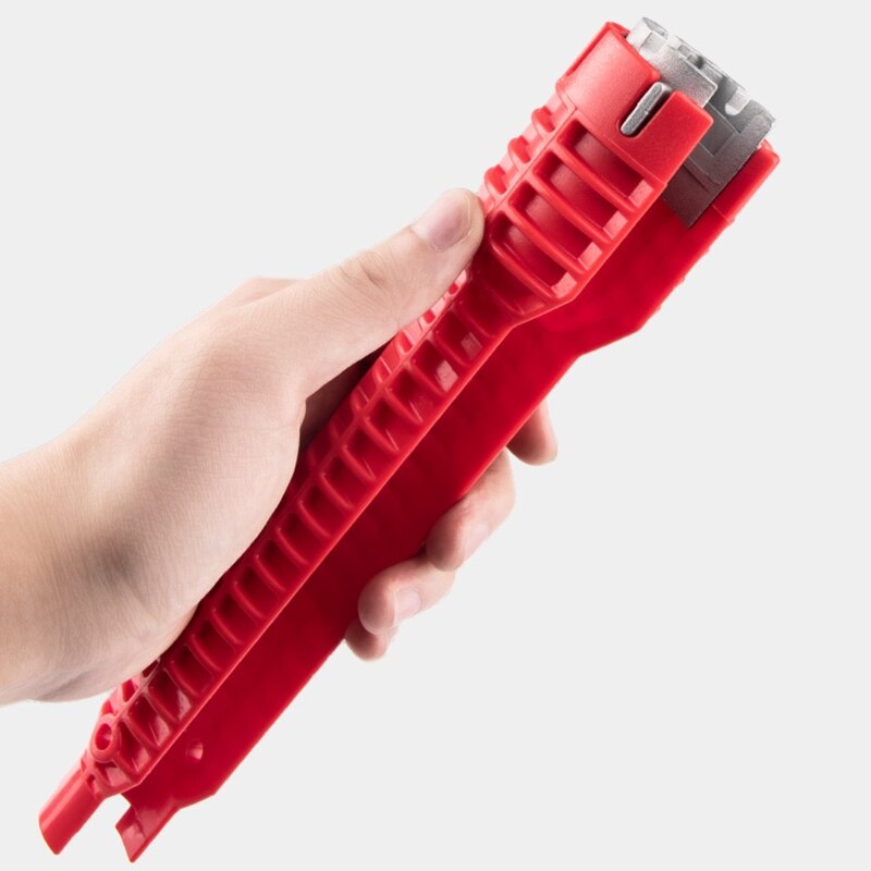 Multifunction Faucet Wrench Sink Installer Tools Water Pipe Spanner Tackle Tool for Toilet Bathroom Kitchen