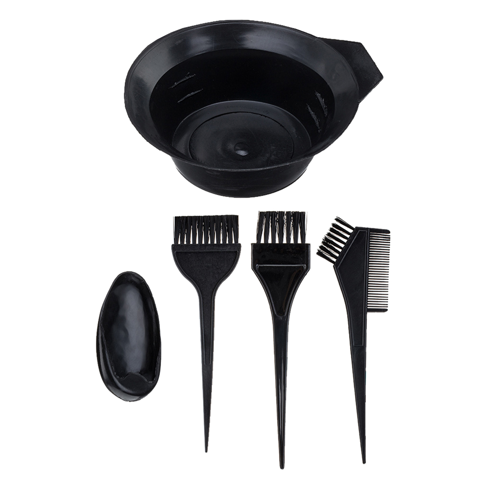 Ensemble de bol de coloration de cheveux, brosse de coloration, outil de teinture, accessoires de coiffure