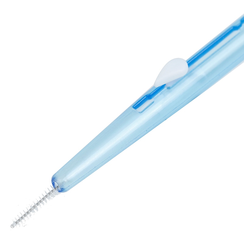 60pcs Push-Pull Interdental Orthodontic Brush Gum Dental Floss Orthodontic Wire Brush Toothbrush Oral Care Toothpick Teeth Brush