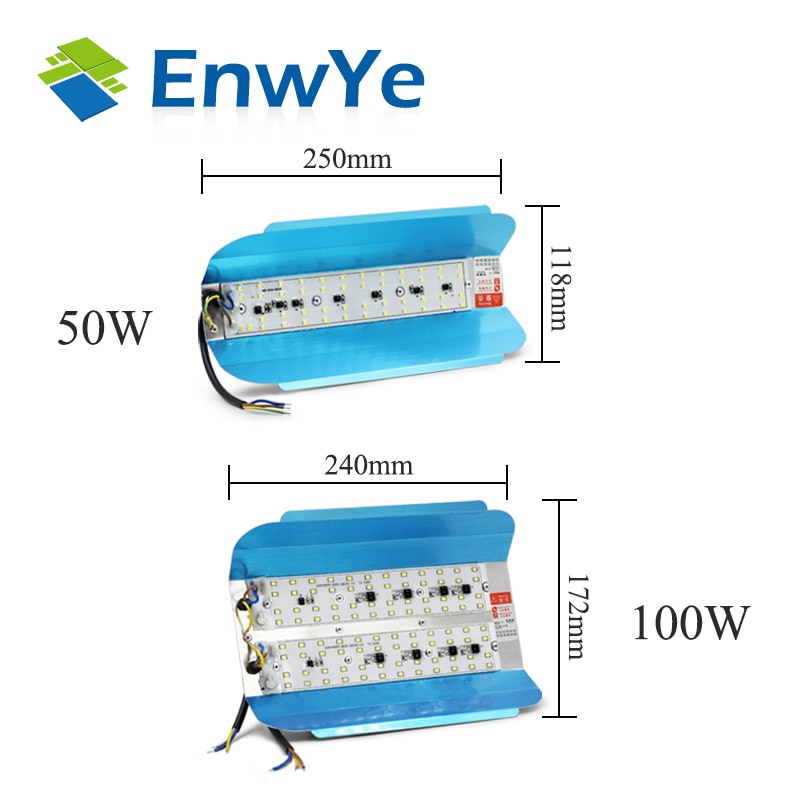 Enwye led jodium wolfraamlamp 30w koud licht  ac 220v 240v led buitenverlichting bouwplaatsverlichting schijnwerper