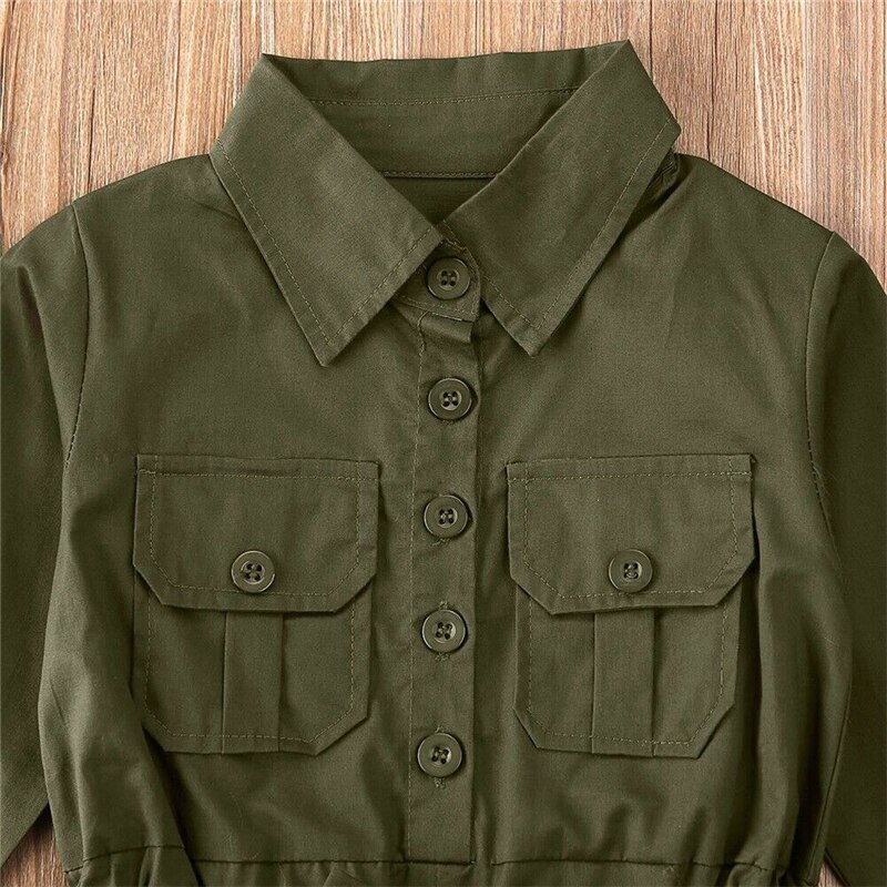 Children Kids Overalls Short Pants Girls Pocket Casual Overalls Jumpsuits Baby Clothing Jumpsuits Girls Overall 1-6T