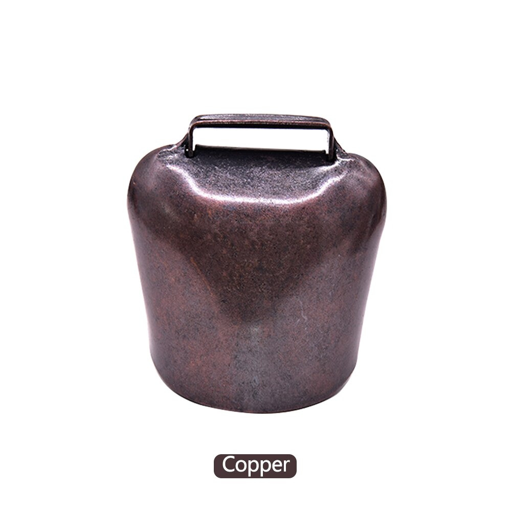 Livestock Cow Horse Sheep Cattle Grazing Bell Upgraded Version Anti Lost Loud Bell Anti Theft Metal Bell Farm Animal Supplies: Copper / S