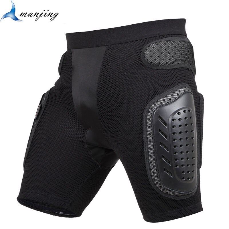 For voksne motocross hoftebeskyttelse stødsikker motorcykel rulleskøjter kort mx dh anti faldende shorts skiløb hip pad