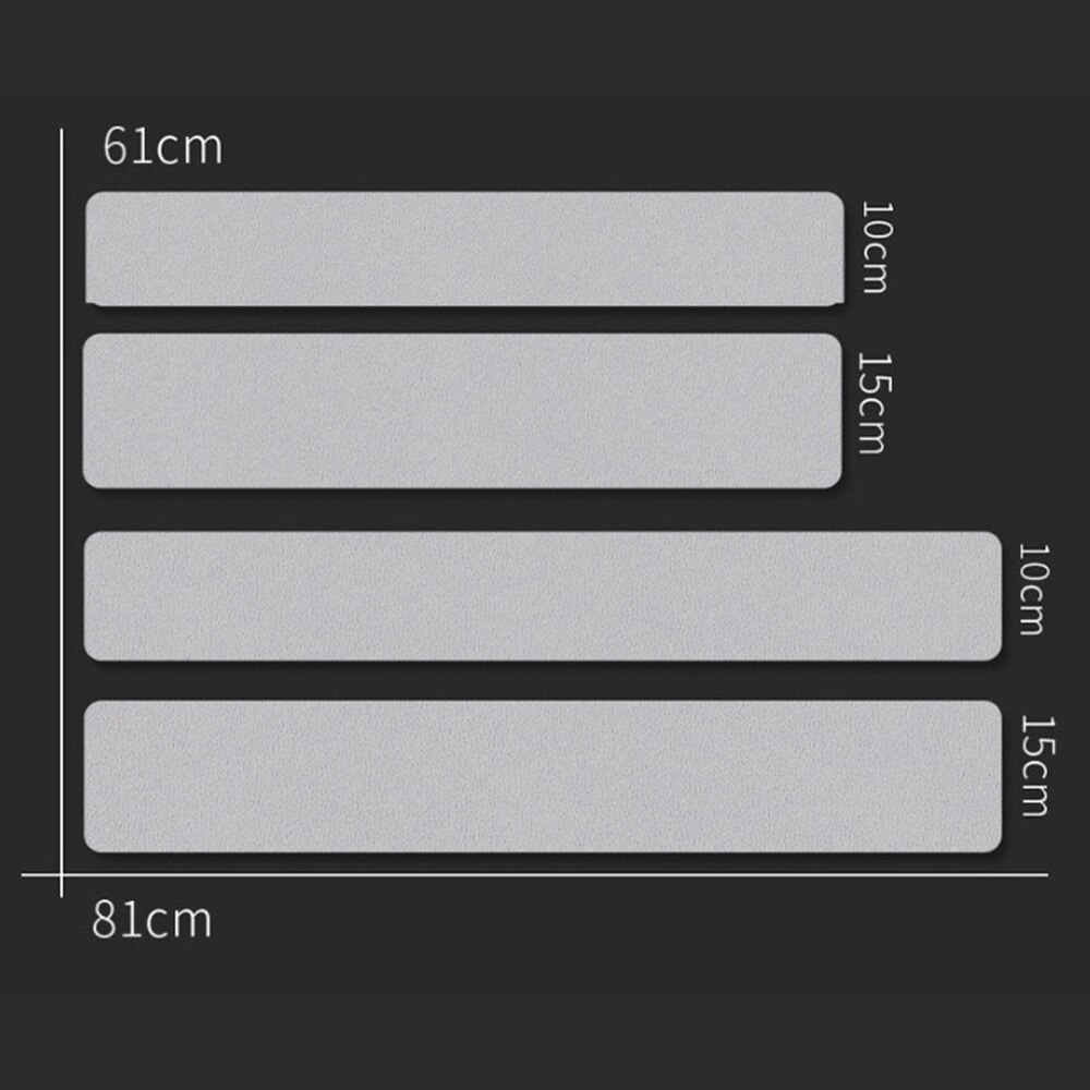 1 Pc Stair Anti-Slip Stickers Non-Skid Clear Floor Tape Clear Stair Treads Carpet Protector Set For Pet Children Old Men