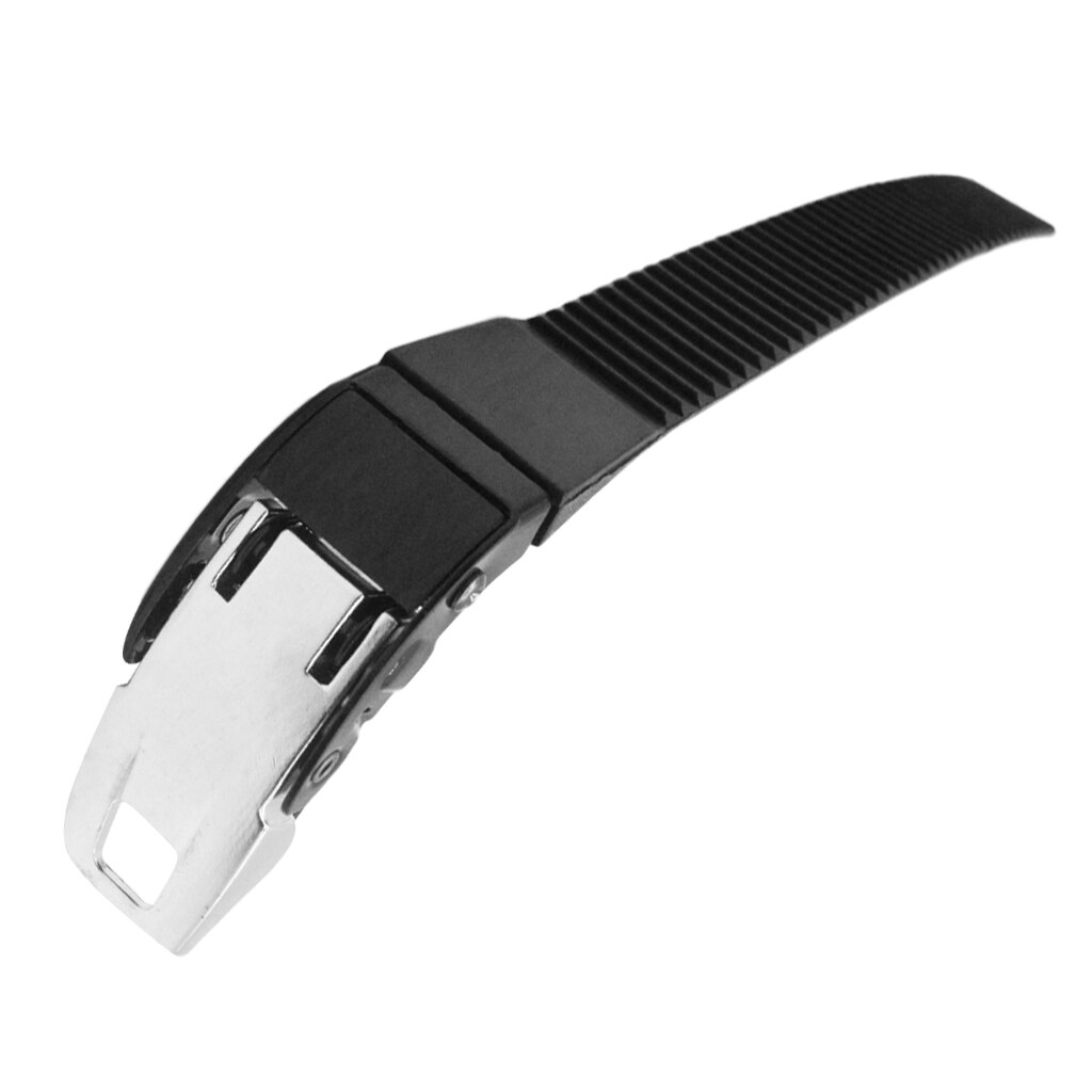 Zapatos con correas de repuesto para patines en línea, con tornillos y tuercas, 8,3x0,8 pulgadas: Black