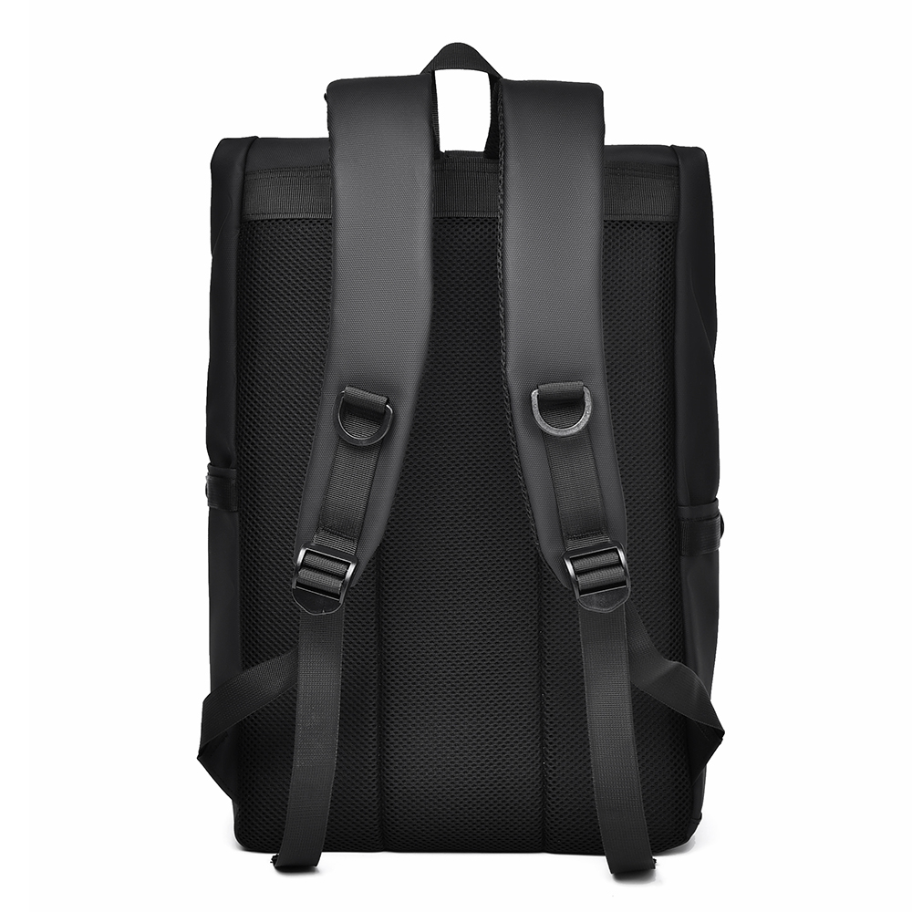 A 15.6-Inch Men's And Women's Large Capacity Simple Wear-Resistant Anti-Scratch Fabric Multi-Functional Casual Backpack