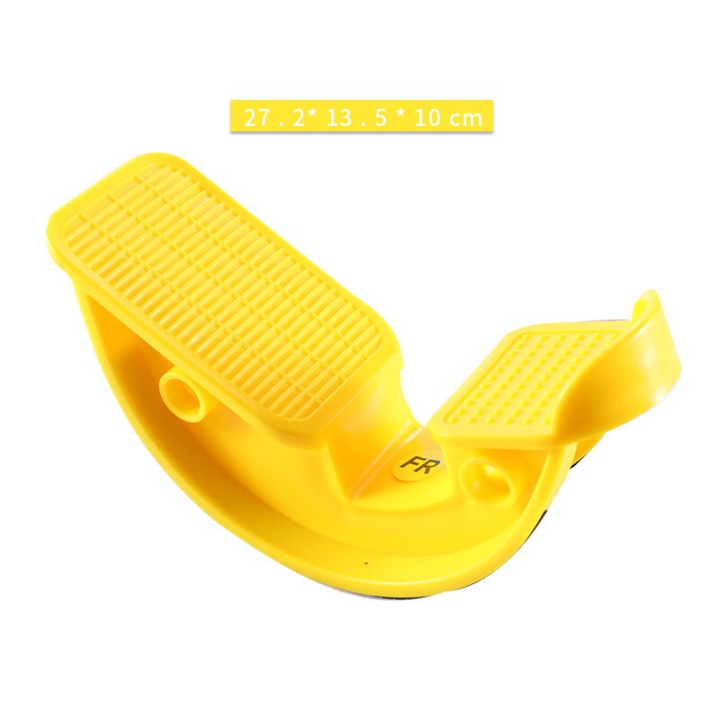 Foot Stretcher Rocker Ankle Plantar Muscle Calf Stretch Board for Achilles Tendinitis Yoga Fitness Sports Massage Pedal X510D: yellow