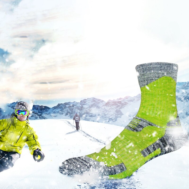 Winter Warm Outdoor Men Women Thermal Comfortable Ski Socks Thicker Sports Snowboard Climbing Camping Hiking Thermosocks