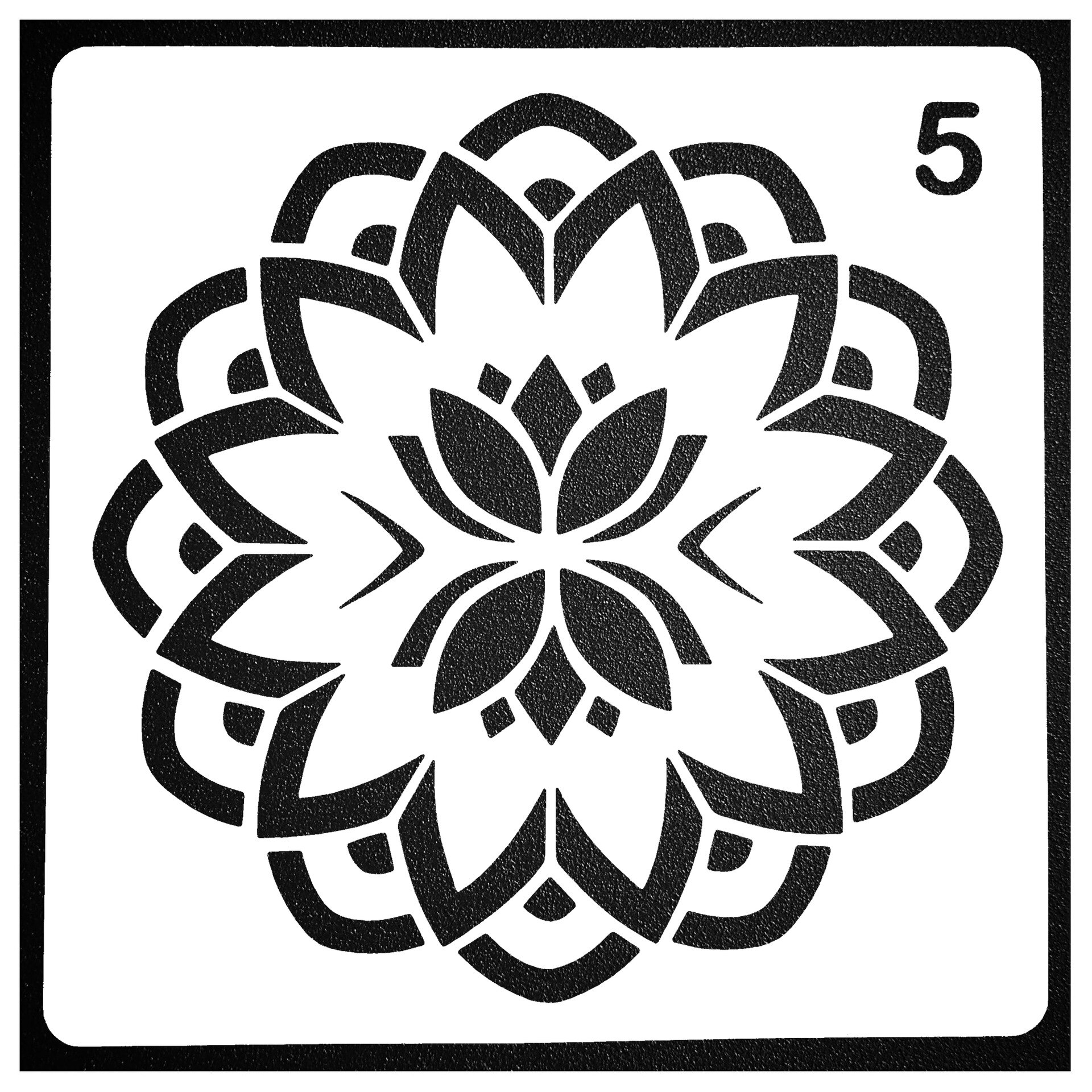 Mandala Painting Template Stencils Drawing Stencils Painting And Decor Bullet Journal Supplies Decorative Mandalas: HHA0705