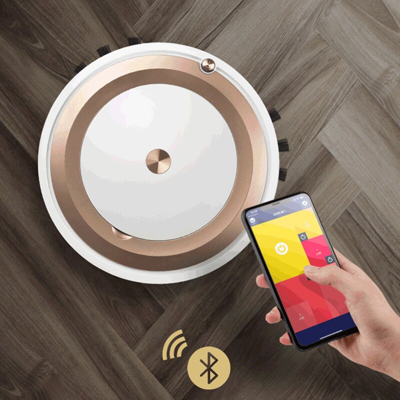 Robot Vacuum Cleaner Intelligent APP Remote Control Suitable For Floors Of Various Materials USB Suction Sweeper Dry Wet robots