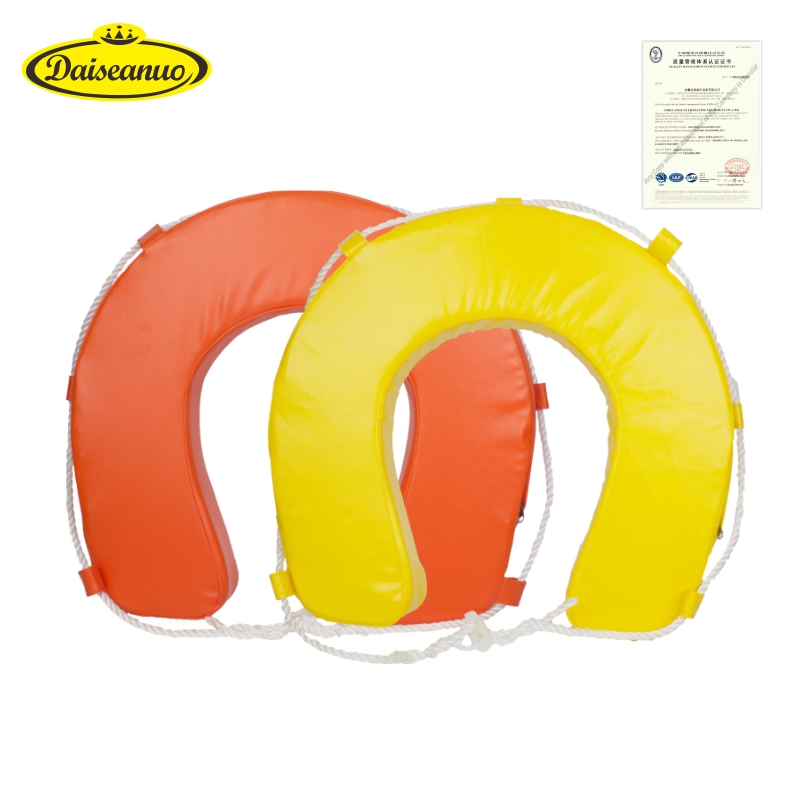 Universal Swim Pool Accessories, Life Buoy, Waterproof, PU Leather, Polyethylene Foam, Safety Float Lifeguard, Adult and Kids