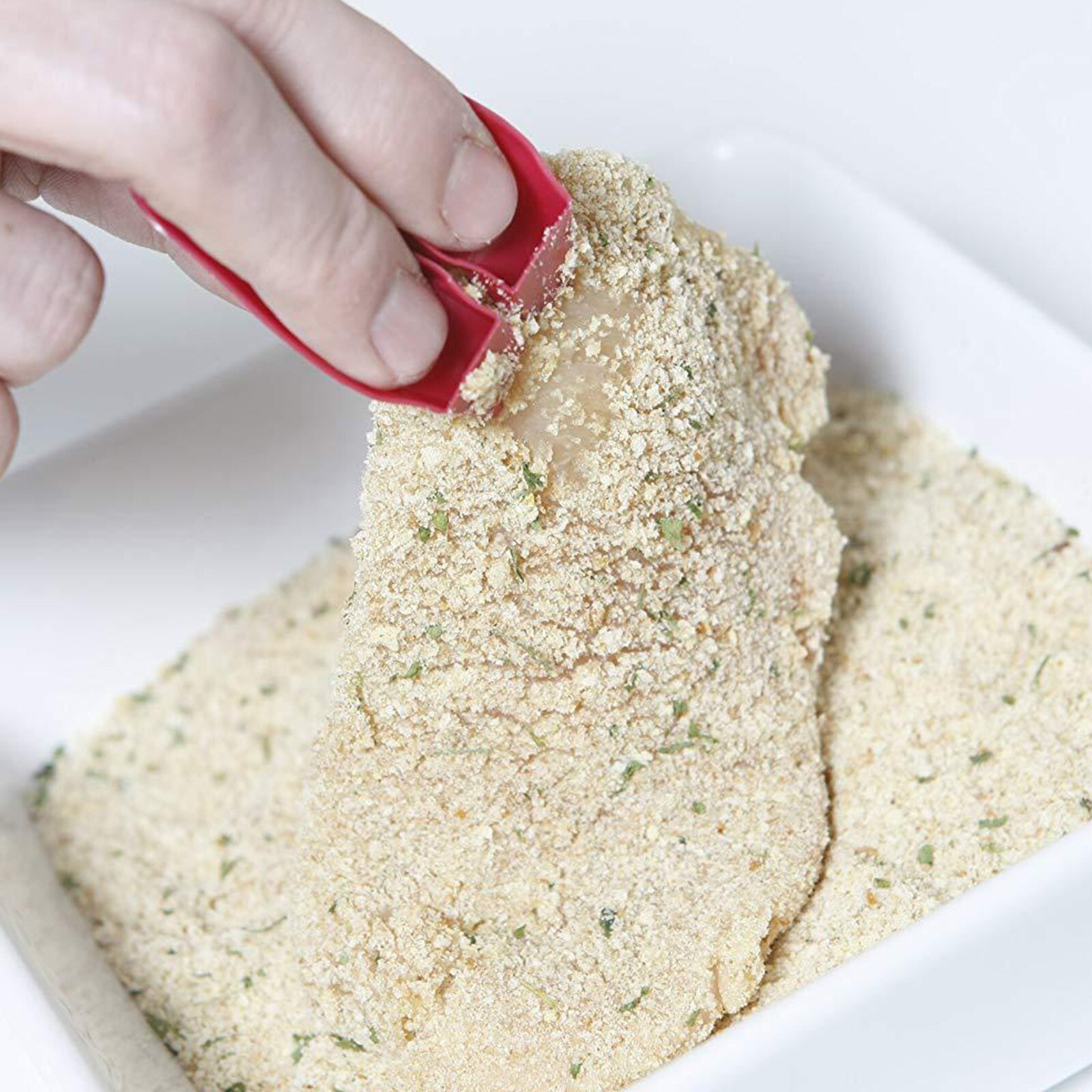 25#6pcs Food Finger Tongs Baking Kitchen Multifunctional Mini Food Tongs Anti-scald Food Tongs for Keeping Clean Kitchen