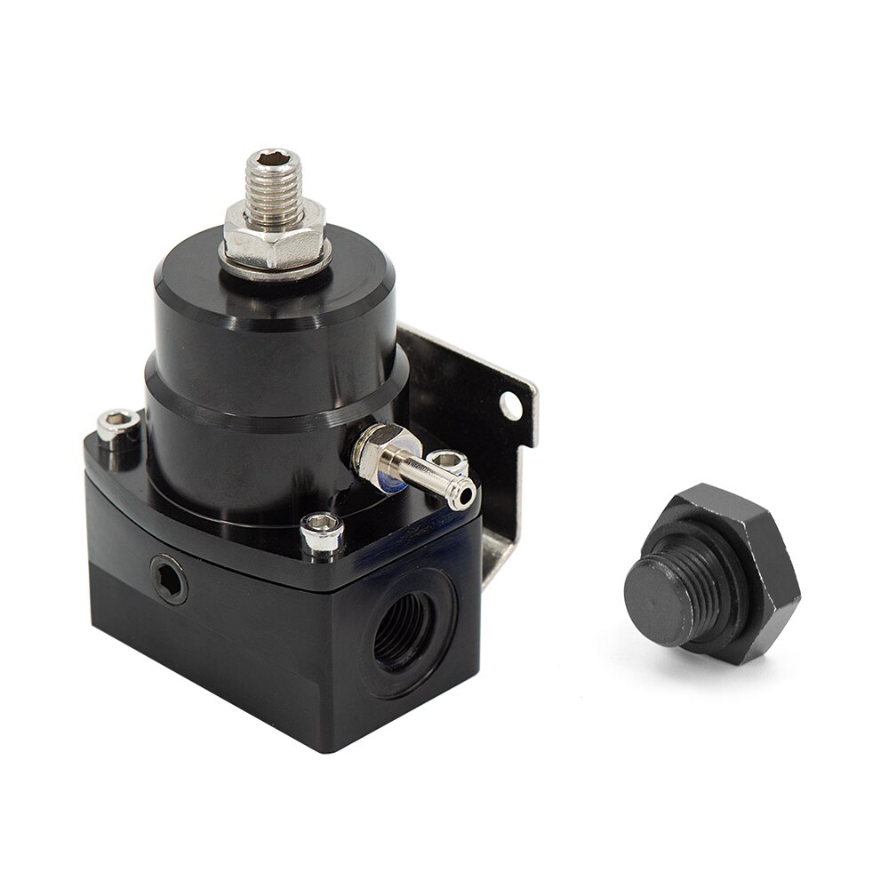 AN6 pressure fuel regulator pressure adjustable fuel regulator boost Fuel Pressure Regulator black color