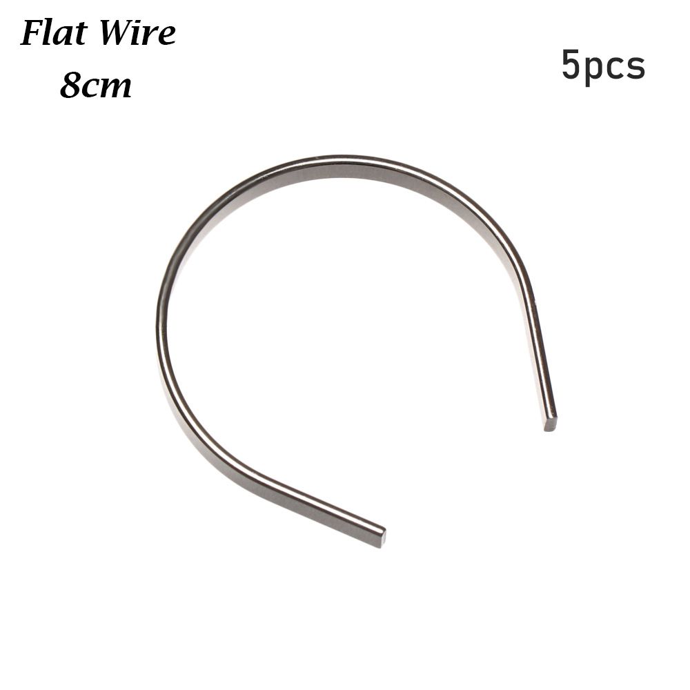 Accesorios de decoración para el cabello de muñecas, piezas de banda para la cabeza, materiales para diademas de muñecas, 1/3, 1/4, 1/6, 5 uds.: plum